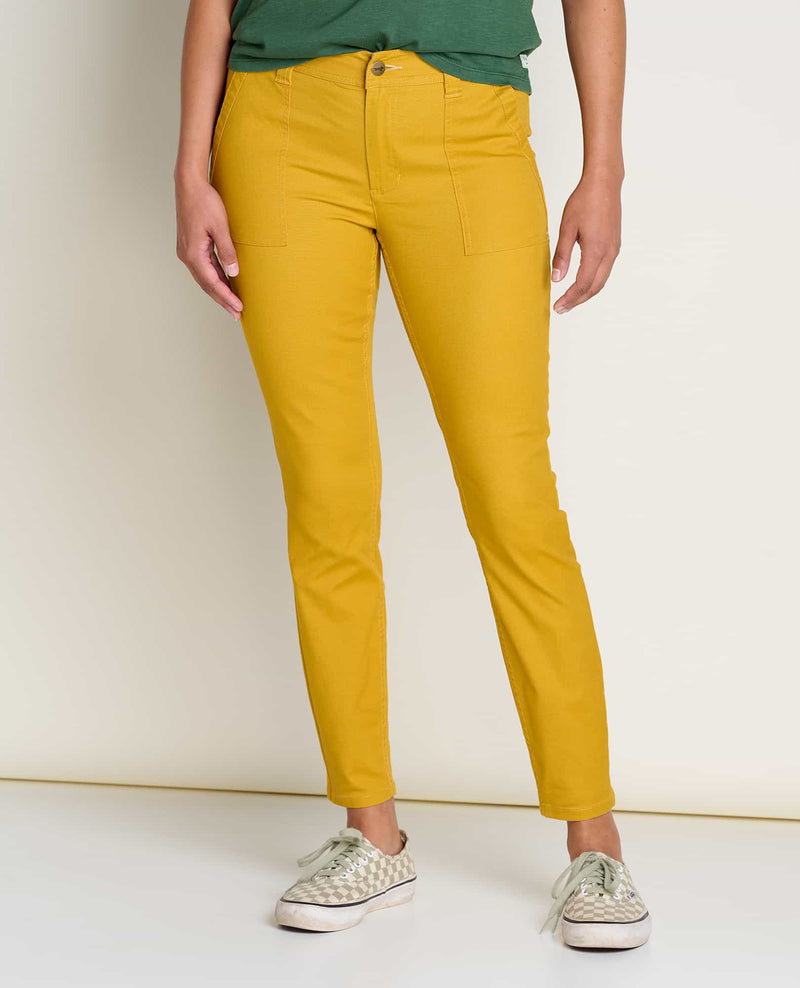 Alice + Olivia Paulette High Waist Neon Pant in Yellow | Lyst